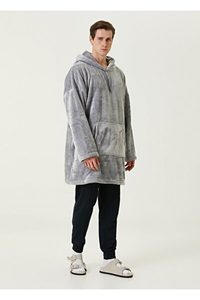 İrya Es Parla Lexi Poncho Dark Gray Oversize