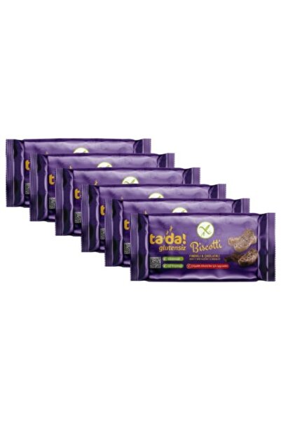 Tada Glutensiz Gluten Free Fındıklı Ve Çikolatalı Biscotti (6 Adet)
