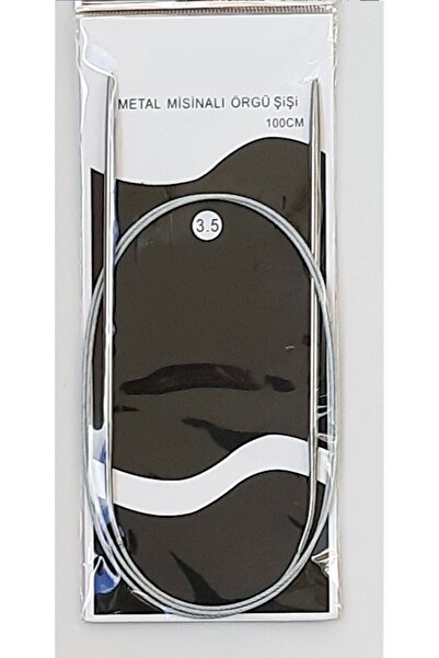 TıkTık AL 3,5 No Misinalı Çelik Telli Titanyum Örgü Şişi