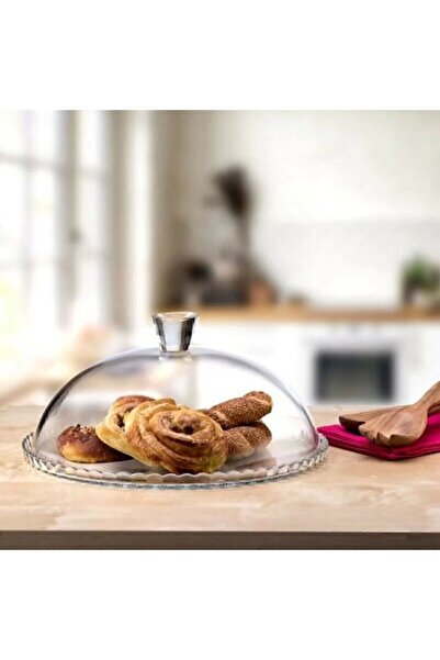 Paşabahçe 95198 Patisserie Kek Fanusu Cam Ayaksız