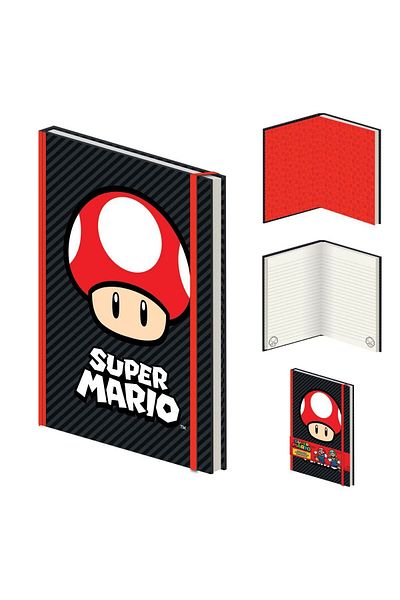 Pyramid SUPER MARIO (MUSHROOM) A5 PREMIUM NOTEBOOK