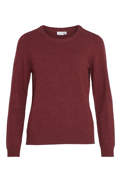 VILA Strickpullover Rundhalsausschnitt