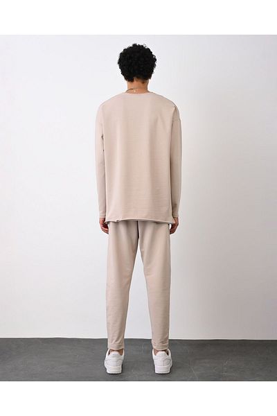 İLKCET MODA Ανδρικό άνετο παντελόνι Lycra Regular