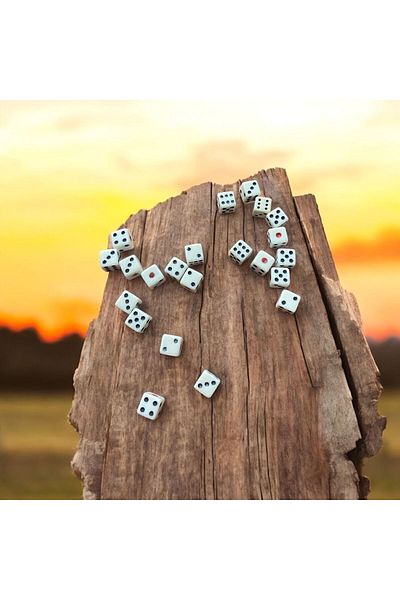 GoldStar 6 Quality Backgammon Dice