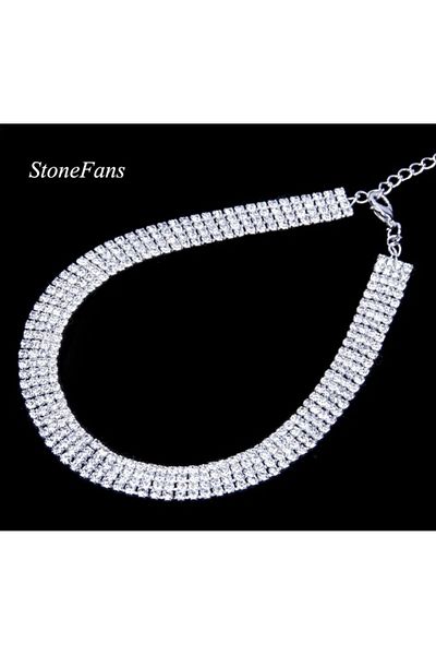 Mihra 4 Rows Choker Necklace