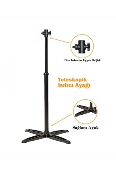 Kaşkar / Taflan 155 Cm Lüks Uzun Ayak Infrared Isıtıcı Ayağı