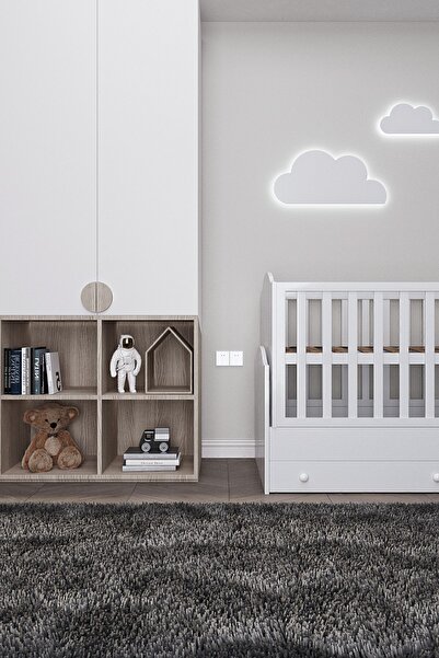 Cool Halı Soft 8001 Antrasit Yumuşak Dokulu Halı Mutfak Koridor Kesme Yolluk ...