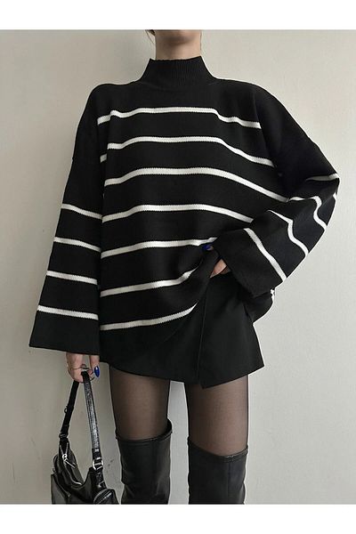 EnModaStyle Garatlan nyakú kötöttáru