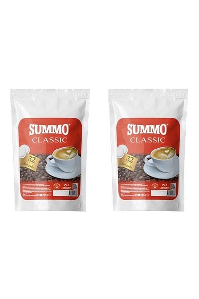 SUMMO Senseo Pod Classic Pot Brown 64 Pcs (2X32 Pod)