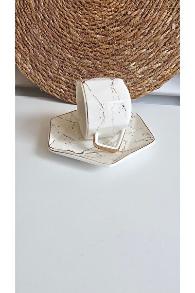 housein Porcelain Gold Gilded Coffee Teacups Office 2 Pieces