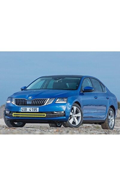 gkl Skoda Octavia 2018-2020 Ön Tampon Orta Izgara Krom Çıtası Orjinal Tip 5e0...