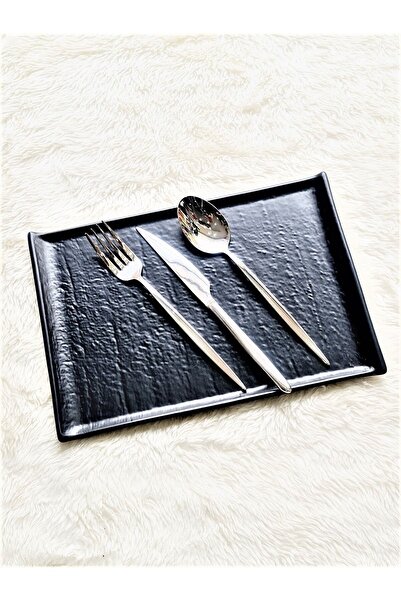 GULHANILE Titanium 18 Piece Spoon Fork Knife Set for 6 Persons Istanbul Lisbon