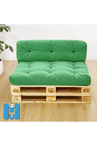 Mavi Vitrin Iç Mekan Soft Balkon Teras Bahçe Yer Palet Minderi 70x50 Cm