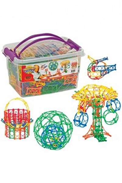 Dede Oyuncak Kelebek Puzzle 480 Parça Plastik Kutulu Eğitici Blok Eğitici Zeka Geliştirici Oyuncak