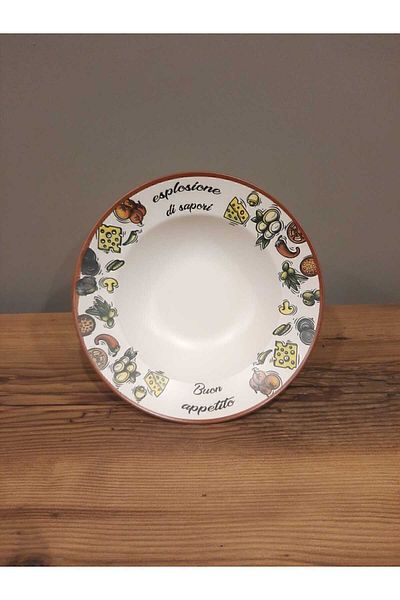 Keramika KERAMİKA PASTA PLATE 26 CM DELTA