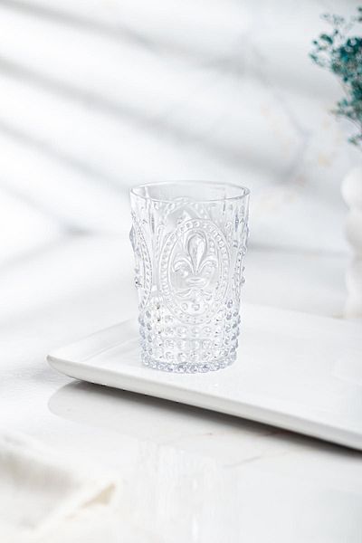 EWs Acrylic Transparent Single Short Cup & Water Soft Drink Coffee Side Cup 400 Ml (Not Glass)