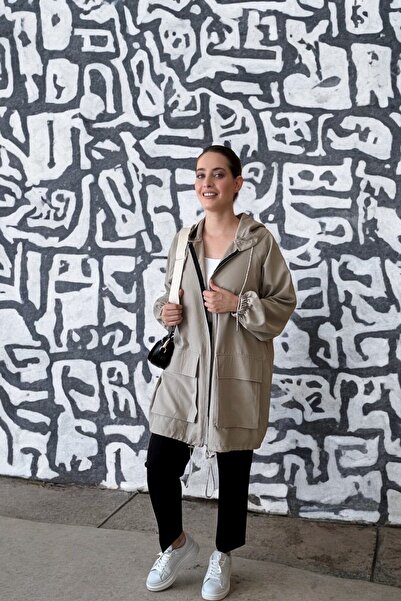 Entropy Gray Zippered Hooded Tunic