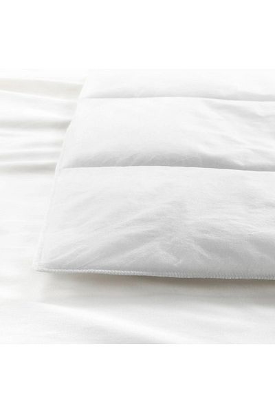 IKEA single comforter, white, 150x200 cm, light warm