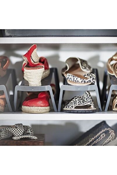 IKEA Ayakkabı Düzenleyici, Gri (5 Adet)