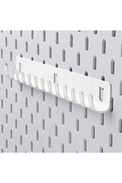 IKEA Skadıs Çok Amaçlı Pano Parçası, Beyaz, Kanca