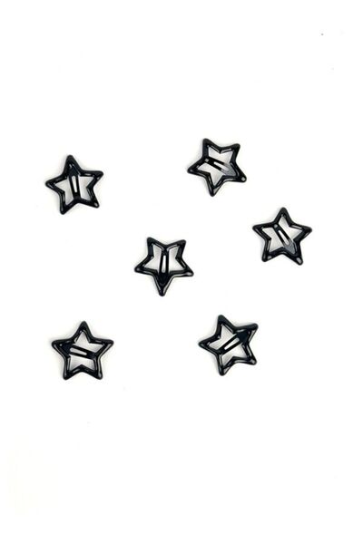 MAZEN Cataramă de calitate stea neagră din 6 piese cu suprafață strălucitoare...