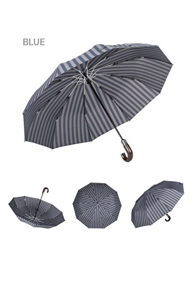 Sarıkaya Şemsiye PARACHASE Tam Otomatik 10 Telli Ahşap Sap Şemsiye
