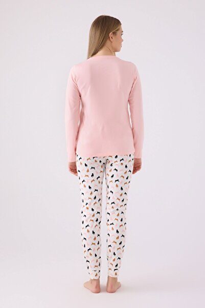 Arnetta 3057 Kadın Uzun Kol Pijama Takım