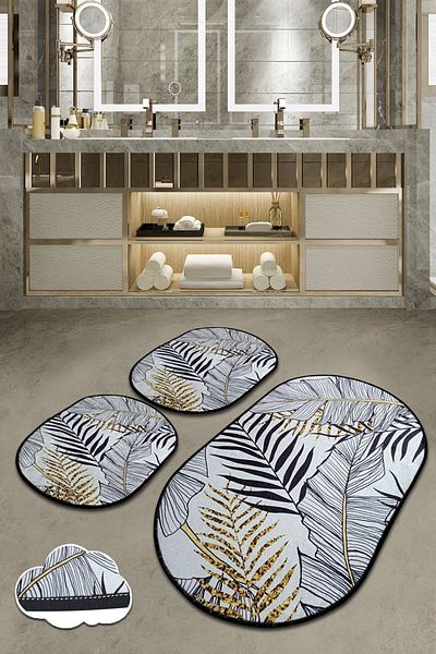 Chilai Home Herbal 3 τμχ Πέτρα μπάνιου, σαμπουάν Vatani και Djtbanyo Koova Σετ με φακό