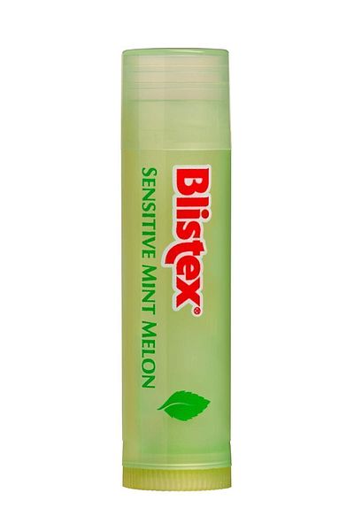 Blistex Burt's Bees Colorful Sensitivity Mint Melon Lip Care Cream - Coral Flower