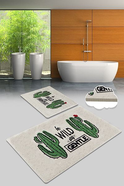 Chilai Home Σετ 2 τεμαχίων Gentle Maternity Carpet, Αντιολισθητική Βάση, Σετ Πασάρι και Τζετ