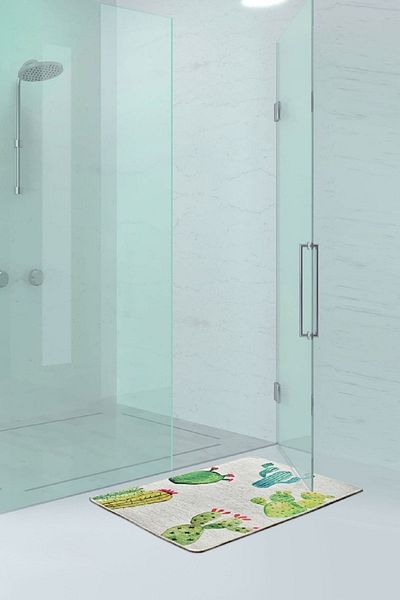 Chilai Home Σφουγγαρίστρα Κάκτου 40x60 CM, Προ ντους Djt