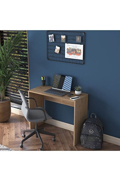 Rani Mobilya Rani Ha114 Çalışma Masası Ofis Bilgisayar Masası Sepet Ceviz