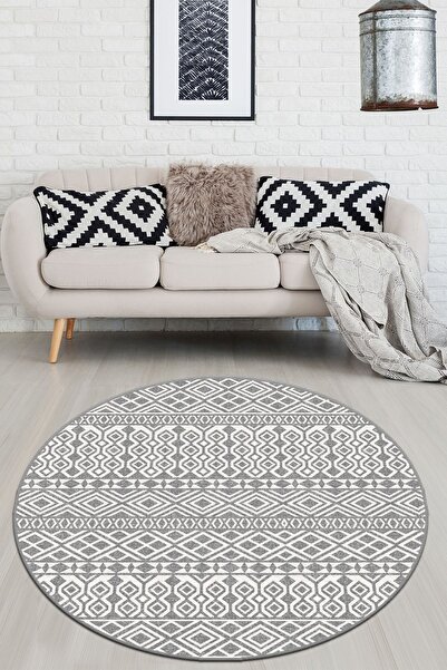 Chilai Home Order Cap Modern Tasarım Yıkanabilir Kaymaz Taban Halı Djth