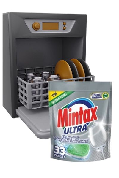 Mintax Dishwasher Detergent Tablet 33 Pieces Water Soluble Tablets