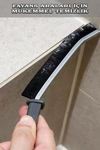 COZY SENSE Detailed Grout Brush - Fine Cleaning Kitchen and Bathroom Sink Product