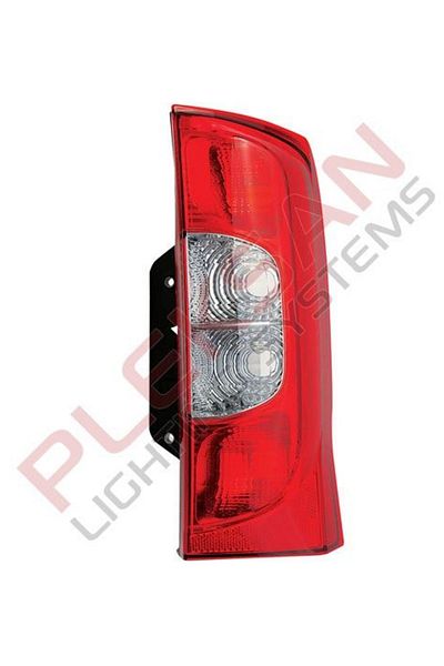 PLEKSAN Peugeot Bipper 6350ET - Stop Lamp, Sag Double Cover, 08 Model