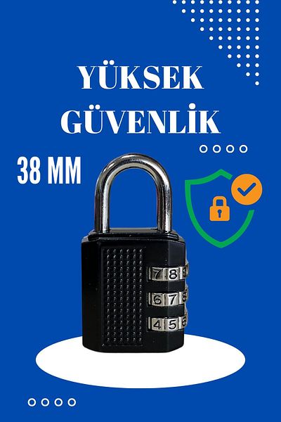 Yuma Ymk Combination Padlock 38MM