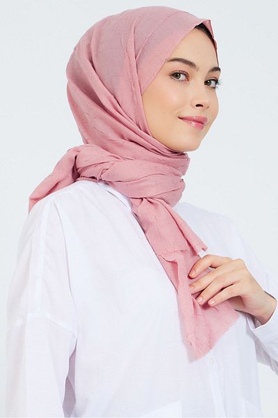 m moon scarf Premium Bamboo Shawl “Powder”