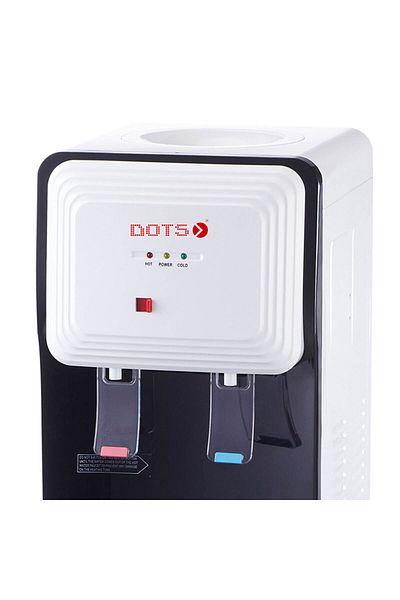 DOTS موزع مياه ساخن وبارد - 630 واط - أبيض