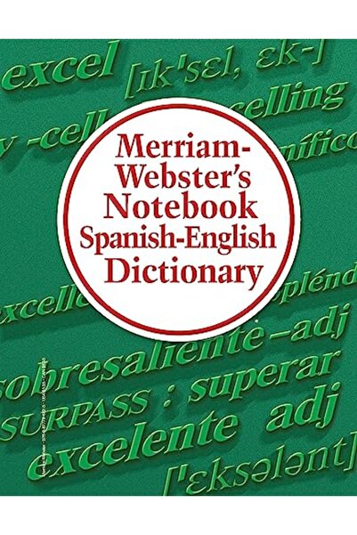 Merriam Webster Inc دفتر ملاحظات ميريام وبستر قاموس انجليزي اسباني