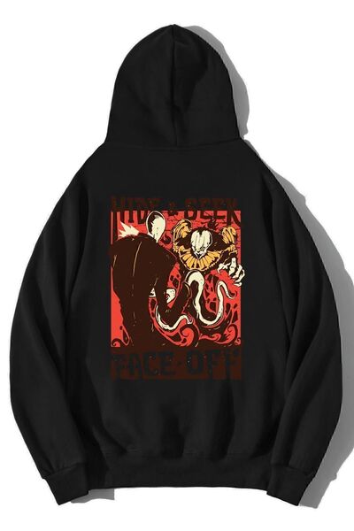 BRZ COLLECTION Hanorac oversize unisex Horror Face-off