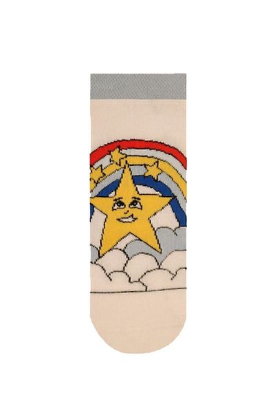 BRZ KIDS Star Patterned Boys' Booties Socks