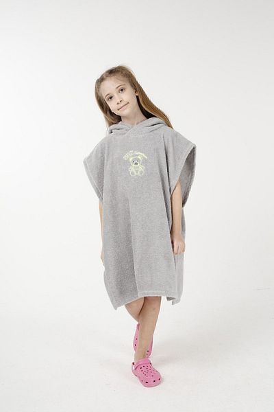 BRZ KIDS Παιδικό μπουρνούζι με κέντημα αρκουδάκι 2-6 ετών