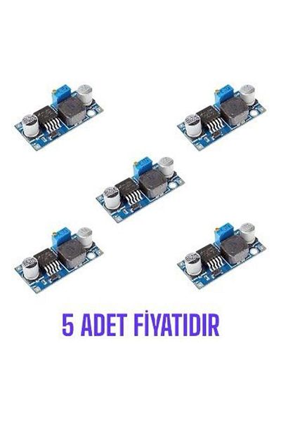 Arduino Lm2596 Mini 3A Voltage Regulator - Adjustable Board - 5 Pcs