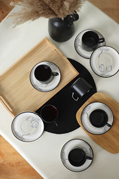 Keramika Set de ceai stivuibil Shade Flowers 12 piese - pentru 6 persoane 21848