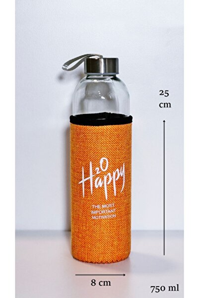 Bonjour 750 ml Glass Flask with Case