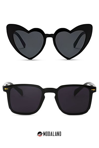 ModaLand 2-piece Glasses Set for Bride and Groom - Bride and Groom