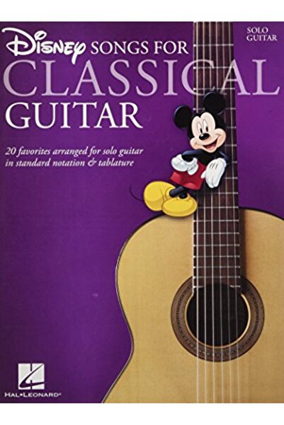 Bookazine أغاني ديزني للجيتار الكلاسيكي