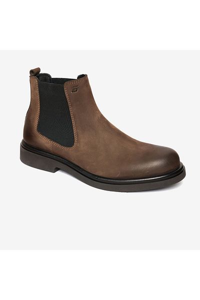 Greyder Men's Smoke Genuine Leather Chelsea Boots 4K1Ob17930