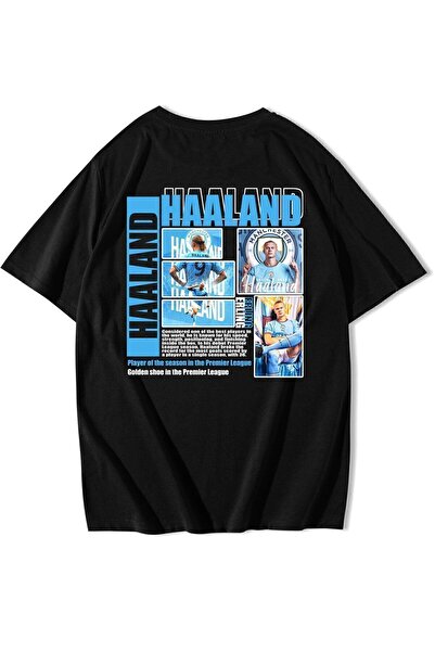 BRZ COLLECTION Unisex Oversize Erling Haaland T-shirt